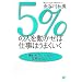 5%�̐l�𓮂����Ύd���͂��܂������\�����Ă���������M������Ȃ���