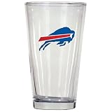Buffalo Bills 3D Logo Pint Glass