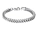 Opk Jewelry Fashion Stainless Steel Men's Bracelet Chain Wristband Bangle Men's Jewelry Gift 9.44 Inch