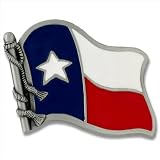 Texas Flag Belt Buckle