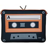 DIGITTRADE LS132-10 Old School Designer Netbook Sleeve 10.1" Laptop Notebook Tablet Cover neoprene soft carry case up to 10.2 inch Anti Shock System