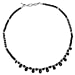 Fashion Necklace Sterling Silver Gemstone Jewelry 18.5 inches (gnklc305)