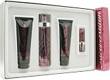 Paris Hilton By Paris Hilton For Women. Set-eau De Parfum Spray 3.3-Ounces & Body Lotion 3-Ounces & Shower Gel 3-Ounces & Parfum Spray .25-Ounces Mini