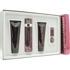 Paris Hilton By Paris Hilton For Women. Set-eau De Parfum Spray 3.3-Ounces & Body Lotion 3-Ounces & Shower Gel 3-Ounces & Parfum Spray .25-Ounces Mini