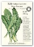 Kale Italian Lacinato Nero Toscana Certified Organic Seeds