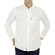 Armani Jeans white self striped shirt.