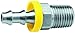 Dixon 1" Hose ID x 1" Male NPTF x Push-on Hose Barb, 303SS, Dryseal (RPN88)