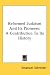 Book Reformed Judaism And Its Pioneers: A Contribution To Its History
