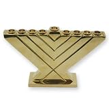 Brass Hanukkah Menorah