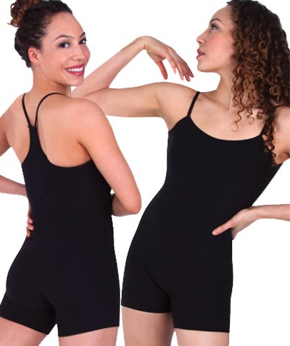 Body Wrappers 7322 Womens Demi Cami Y-Back Bike-A-Tard