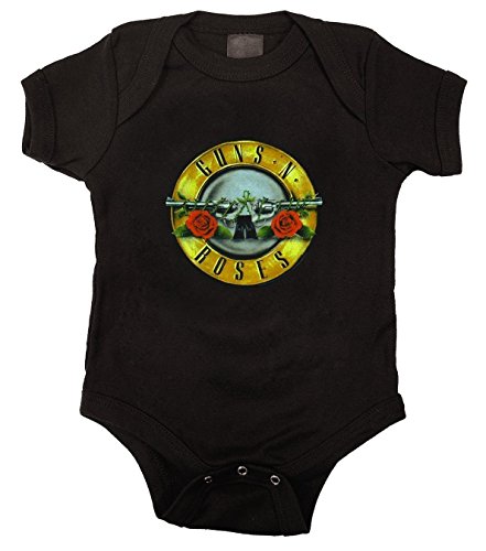 Guns and Roses Bullet Baby Creeper Romper