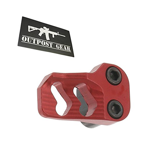 Odin Works XMR 2 Extended Button Paddle - Red 223/308 w/ Outpost Gear Sticker