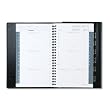 AT-A-GLANCE Small Weekly Appointment Book Plus, 4-7/8 x 8, Black