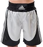 Adidas Boxing Shorts - Silver/Black - Small