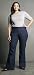 Cate Wide Leg Plus Size Trouser