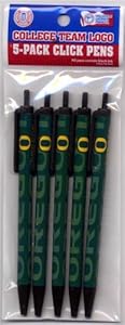 NCAA Oregon Ducks Disposable Click Pens