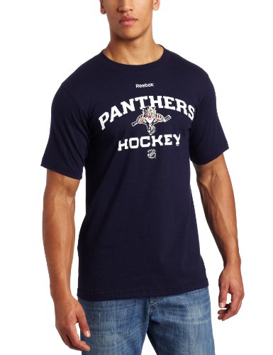 NHL Florida Panthers Authoritative Dark Navy Short Sleeve Tee (Dark Navy, XX-Large)