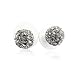 Clear Crystal Ball Stud Earrings Fashion Jewelry