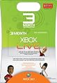 Xbox 360 Live 3 Month Gold Card