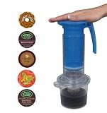 Cafejo My French-Press with K-Cup Pod and Ground Coffee Adaptors Plus, Top 5 Best Selling K-Cups