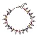 Scooter - SZ50226089 - Vanina - Bracelet Femme - Métal Argenté - Perles facetées - Multicolore