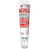 General Electric GE360 Kitchen and Bath  Silicone I Caulk, 2.8-Ounce, Clear