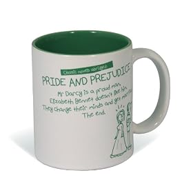 Mental Mugs Classic Novels Abridged Mug, Pride and Prejudice