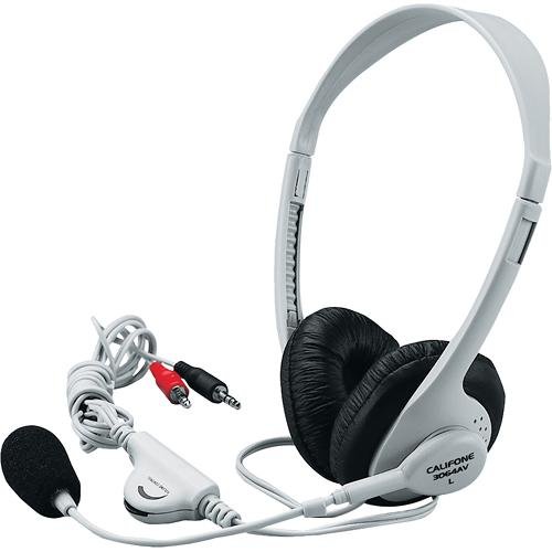 Califone Headphone Lightweight Stereo Boom Mic