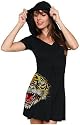 Ed Hardy Women's Hoodie Dress - 8007