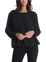 La belle parisienne Blusa Mia (Negro)