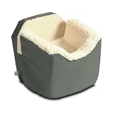 Snoozer Lookout I Pet Car Seat Medium Grey Vinyl