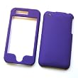 Apple iPhone 3G & 3GS Rubberized Snap On Protector Hard Case (Without Belt Clip Hole) Purple