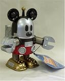 ミッキーマウスのバネバネロボットフィギア