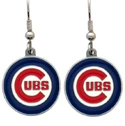 Chicago Cubs Dangle Earrings