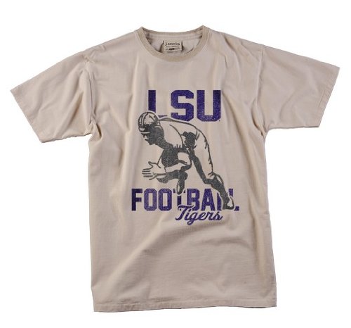 LSU Tigers Louisiana State Men's Vintage Style Graphic T-Shirt