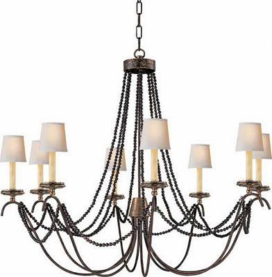 thanksgiving Large Marigot Chandelier Brass BeadedB005GQ8TLK