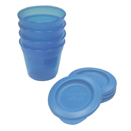 Childrens Toyshop   : Tommee Tippee Food Pots Blue