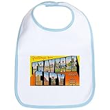 CafePress Traverse City Michigan Bib - Standard Sky Blue by CafePress