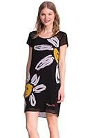 Desigual Damen Etui Kleid WHITE