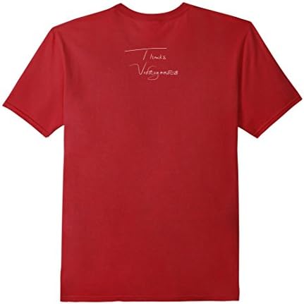 Men's Thanks Videogames: WASD Video Game T-Shirt, PC Game, eSports Large Cranberry