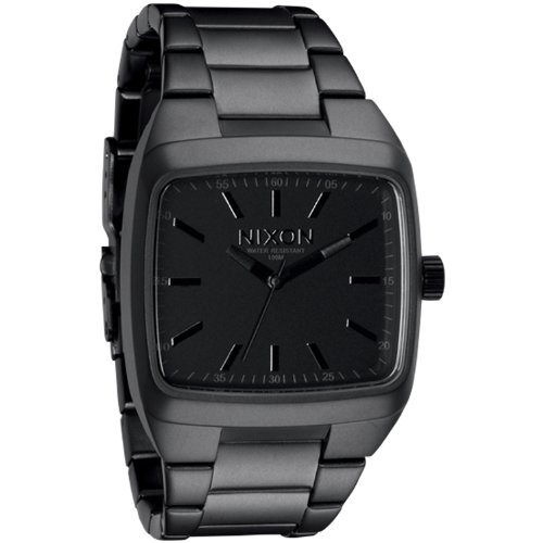 Nixon The Manual II Watch in Matte Black & Matte Gunmetal,Watches for Men
