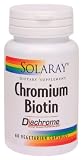 Solaray - Chromium Biotin, 60 veggie caps