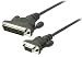 Belkin F2L088-10 IBM AT/Modem DB9F/DB25M Cable (10-Feet)