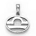 Libra MUT Pendant (9/24 - 10/23). Egyptian Astrology. Zodiac of Dendra. Sterling Silv...