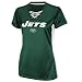 NFL Women's New York Jets Draft Me IV Short Sleeve V-Neck Synthetic Tee