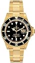 Rolex Oyster Perpetual Submariner Date 18kt Gold Mens Watch 16618-BKSO