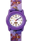 Timex Children's Time Teacher Purple Monkey Stretch Band Watch #T7B581