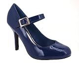 PATENT MARY JANE HEEL