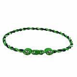 Notre Dame Titanium (Double Braid) Core Sport Necklace (Leprechaun) - 21 Inch