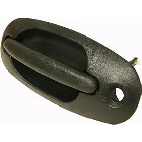 96-00 DODGE GRAND CARAVAN FRONT DOOR HANDLE LH (DRIVER SIDE) VAN, Outside, Textured-Black (1996 96 1997 97 1998 98 1999 99 2000 00) D462126 QK03SBK